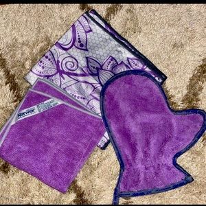 New limited edition Norwex window cloth, enviro cloth and dust mitt.